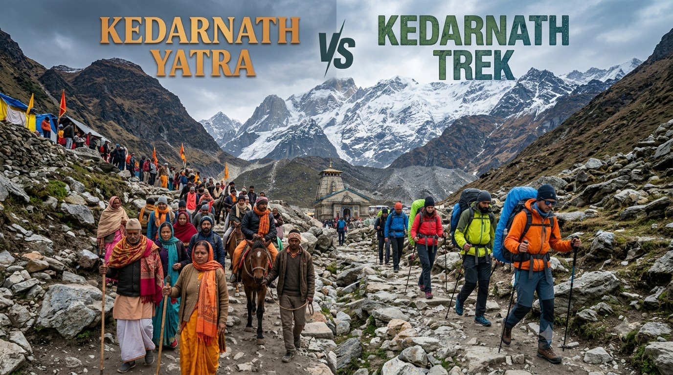 Kedarnath Yatra vs Trek: What Are You Actually Booking?